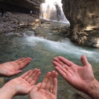 Johnston Canyon, Canada release of BLESSED EARTH CRYSTAL