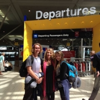 We released our first BLESSED EARTH CRYSTAL at the Departure Lounge in Australia on Day 1 of our Spirited-Travellers Tour ♡