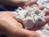 Releasing our BLESSED EARTH CRYSTALS at Seista Key Beach, Florida, USA