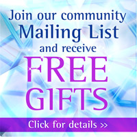 Join our community mailing list and receive FREE GIFTS