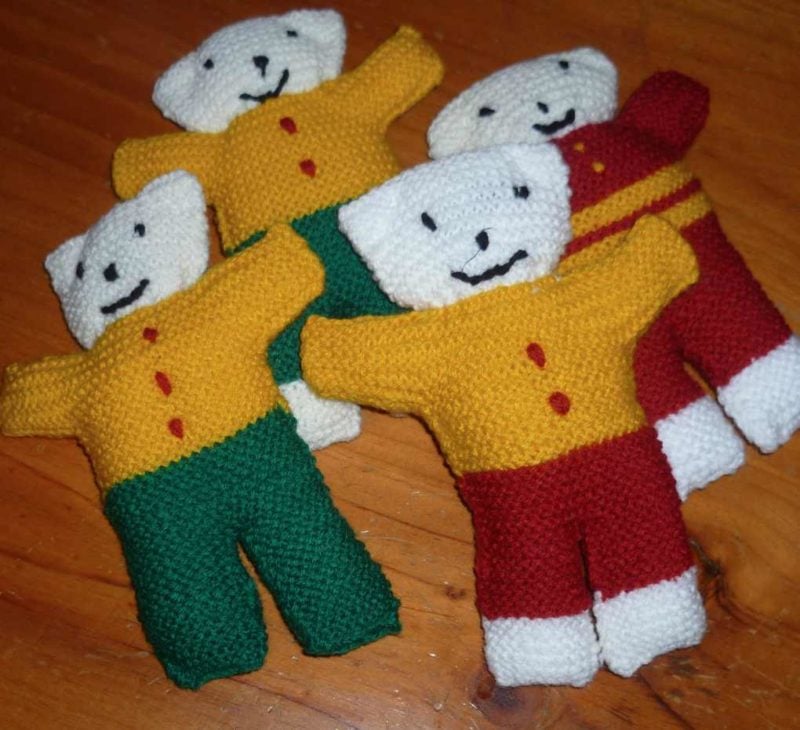 trauma teddy pattern
