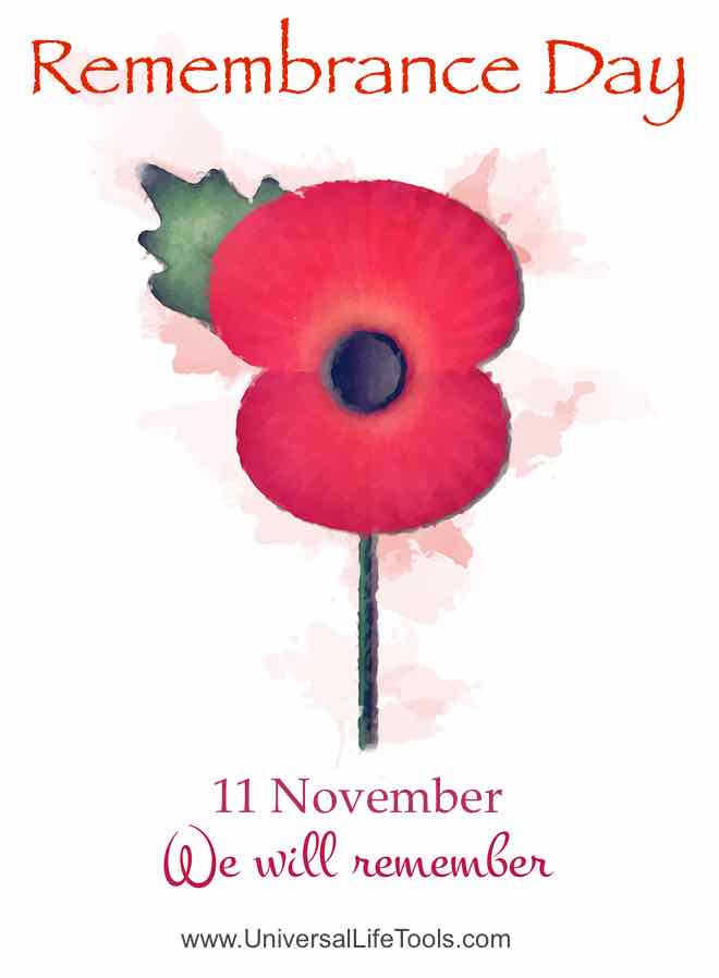 Remembrance Day 11 November lr