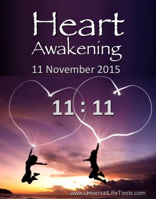 Heart awakening portrait