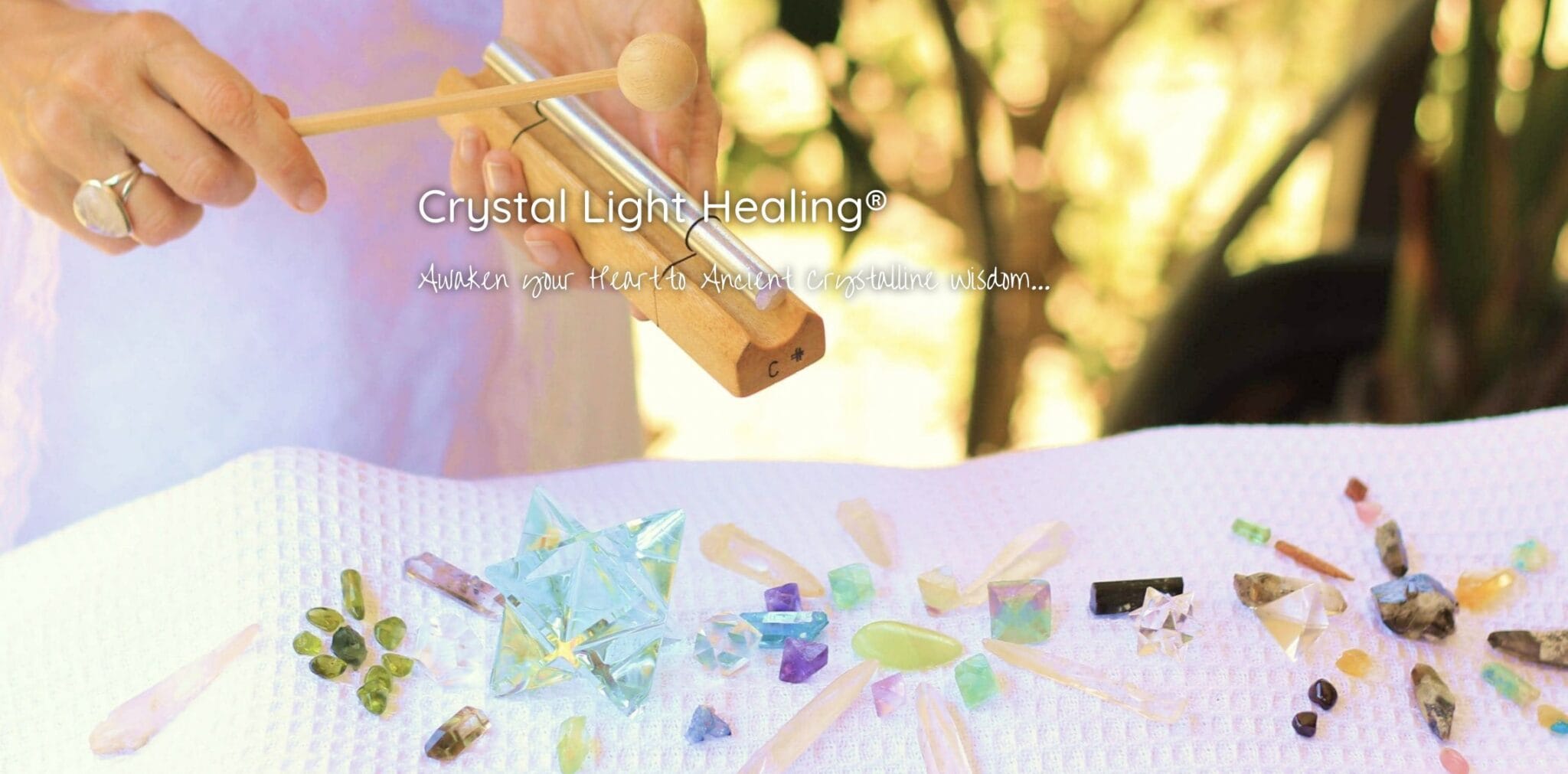 Crystal Light Healing Practitioner ONLINE Course