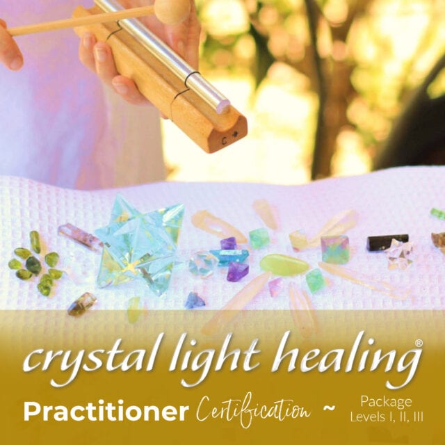 Crystal Light Healing Practitioner ONLINE Course