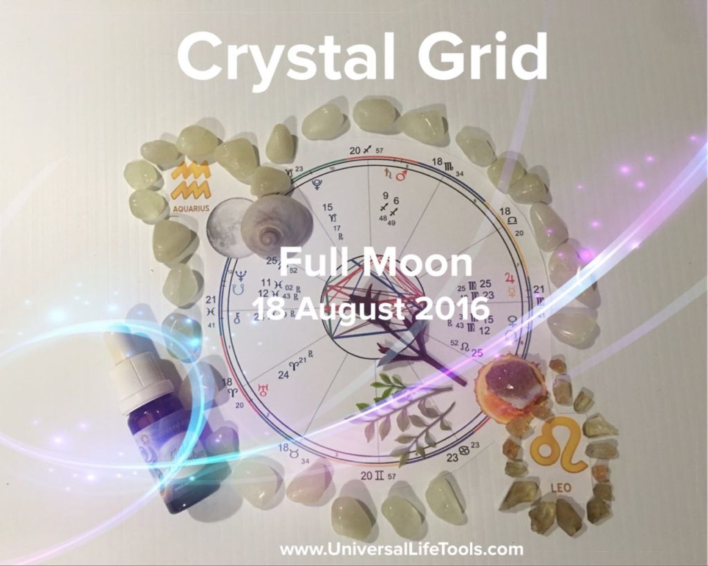 Full Moon Crystal Grid 18 August 2016