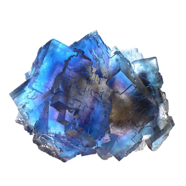 Elestiated Fluorite Blue