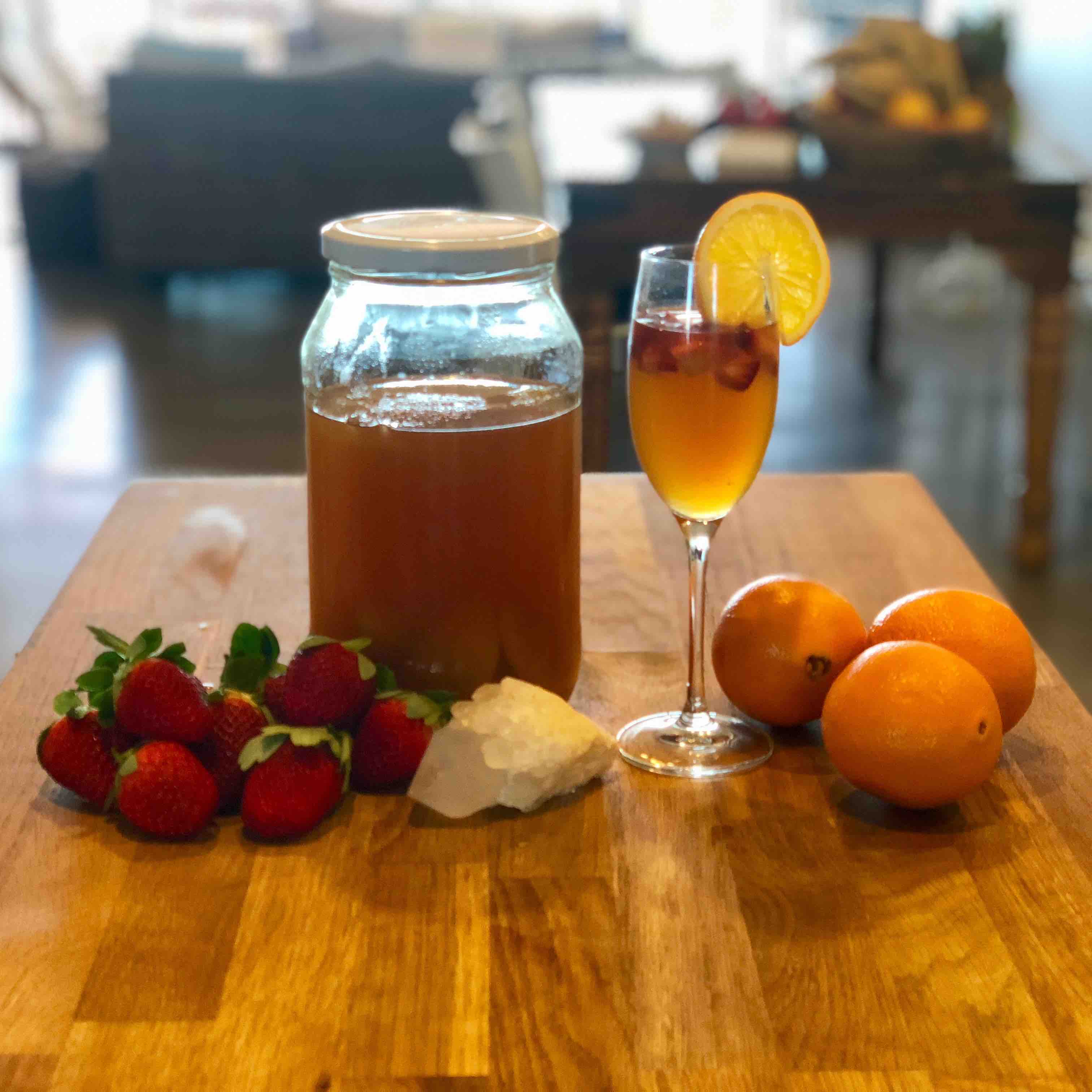 Kombucha with Crystals sq