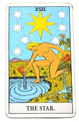 The Star Major Arcana, Tarot