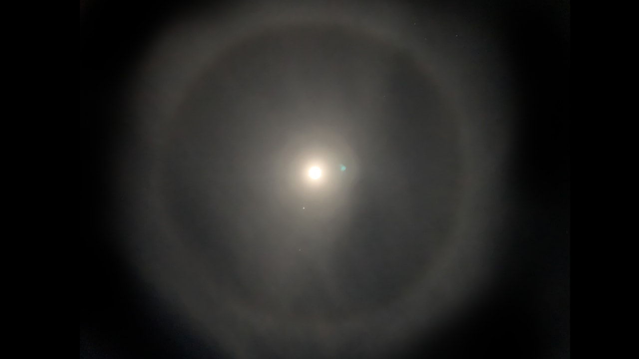Lunar Halo Sacred Ring Of Enlightenment Lunar Halo Sacred Ring Of Enlightenment
