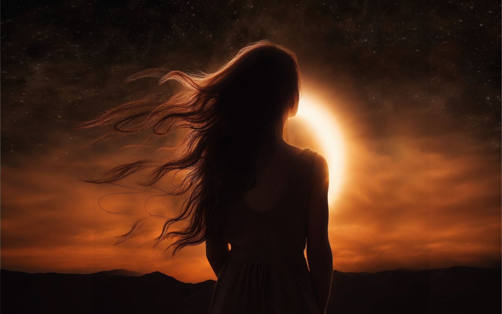 TOTAL Solar Eclipse Aries New Moon April 2024
